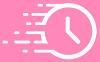 clock moving fast icon